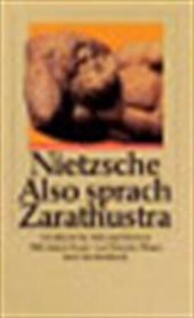 Also sprach Zarathustra - Friedrich Nietzsche Also sprach Zarathustra - Friedrich Nietzsche