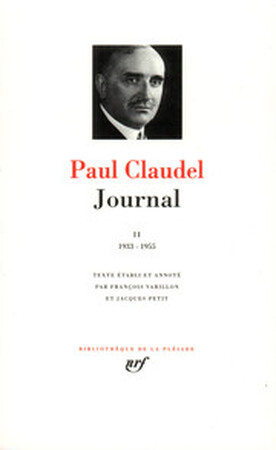 Journal - Tome II - Paul Claudel Journal - Tome II - Paul Claudel