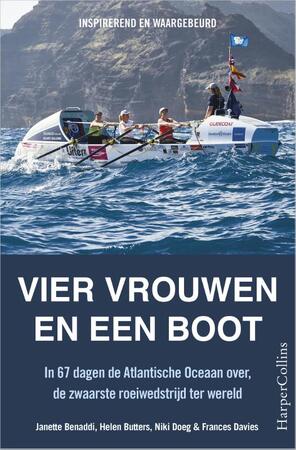 Vier vrouwen in een boot - Janette Benaddi, Helen Butters, Helene Butters, Niki Doeg, Frances Davies Vier vrouwen in een boot - Janette Benaddi, Helen Butters, Helene Butters, Niki Doeg, Frances Davies