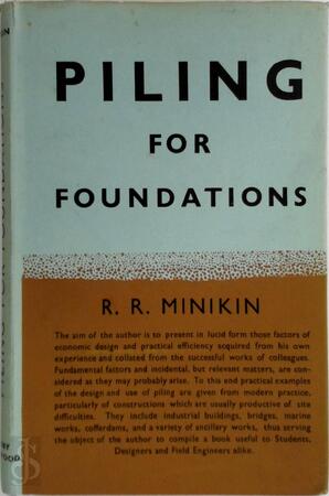 Piling for foundations - R.R. Minikin Piling for foundations - R.R. Minikin