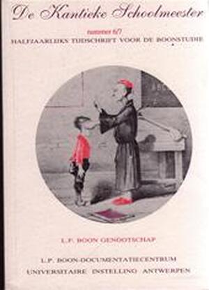 De Kantieke Schoolmeester 6/7 - HUMBEEK, Kris Ernst Bruinsma, Harold red. Polis, Louis Paul Boon De Kantieke Schoolmeester 6/7 - HUMBEEK, Kris Ernst Bruinsma, Harold red. Polis, Louis Paul Boon
