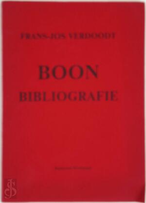 Boon Bibliografie - Frans-Jos Verdoodt Boon Bibliografie - Frans-Jos Verdoodt