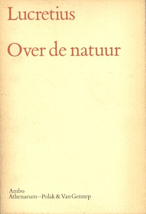 Over de natuur - Lucretius Over de natuur - Lucretius