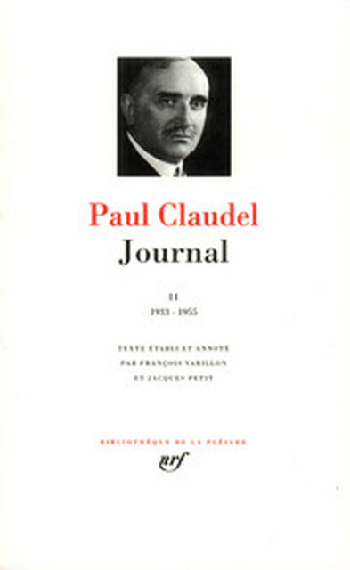 Journal - Tome II - Paul Claudel Journal - Tome II - Paul Claudel