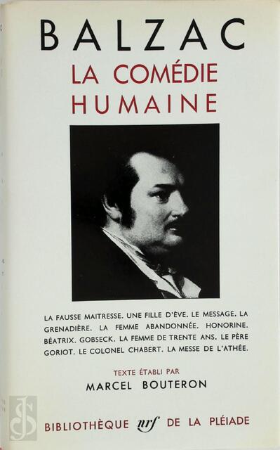 La Comédie Humaine - Tome II - Honoré de Balzac La Comédie Humaine - Tome II - Honoré de Balzac
