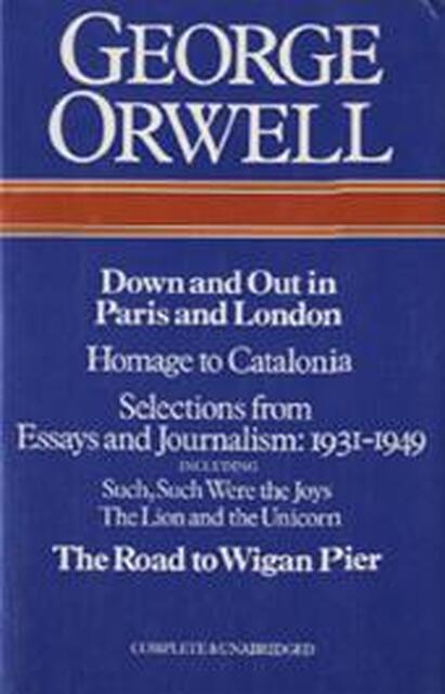 Down and out in paris and london essay