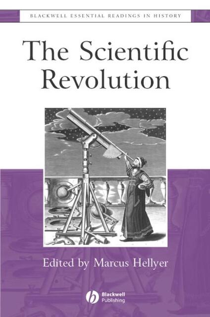 The Scientific Revolution - Marcus Hellyer The Scientific Revolution - Marcus Hellyer