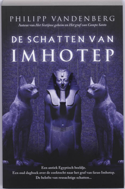 De schatten van Imhotep - P. Vandenberg, Philipp Vandenberg De schatten van Imhotep - P. Vandenberg, Philipp Vandenberg