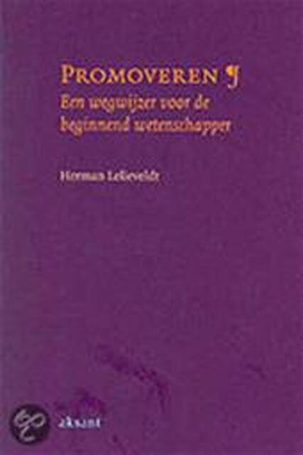 Promoveren - Herman Lelieveldt Promoveren - Herman Lelieveldt