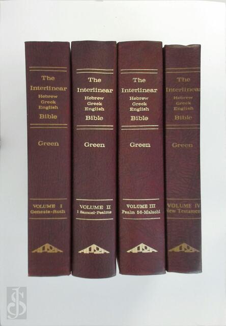 The Interlinear Hebrew/Greek English Bible - Jay Green The Interlinear Hebrew/Greek English Bible - Jay Green