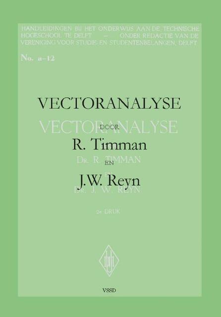 Vectoranalyse - R. Timman, J.W. Reyn Vectoranalyse - R. Timman, J.W. Reyn