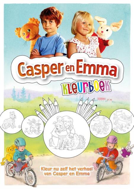 Casper en Emma kleurboek - Eddie Dibba Casper en Emma kleurboek - Eddie Dibba