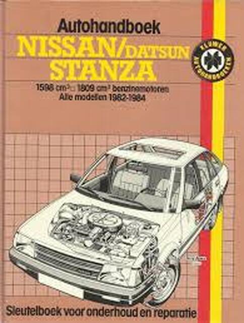Autohandboek nissan datsun Stanza - Strasman Autohandboek nissan datsun Stanza - Strasman