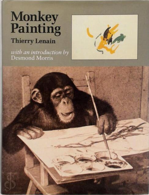 Monkey Painting - Thierry Lenain Monkey Painting - Thierry Lenain