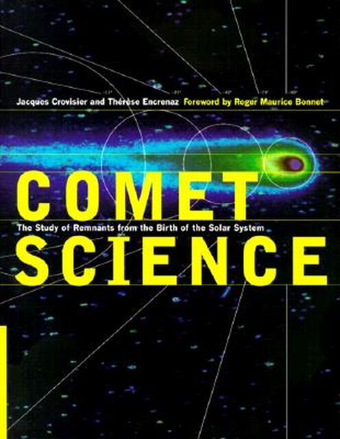 Comet Science - Therese Encrenaz Comet Science - Therese Encrenaz