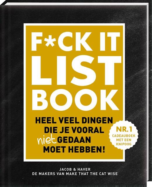 F*CK-it list - Jacob & Haver F*CK-it list - Jacob & Haver